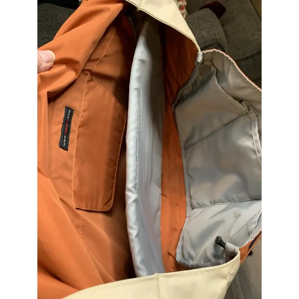 Lowepro Messenger/ laptop Bag - Brown/Orange/Gray 21: x 15
